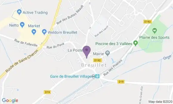 Localisation Breuillet Bp - 91650
