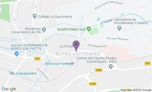 Localisation Bures sur Yvette - 91440