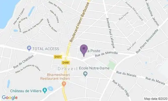 Localisation Draveil - 91210