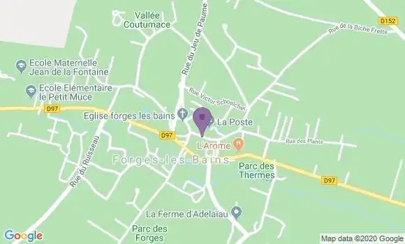Localisation Forges les Bains Bp - 91470