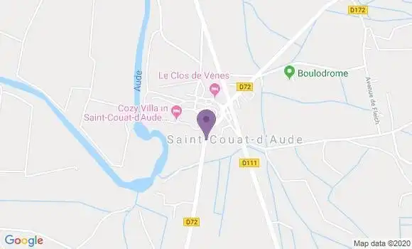 Localisation Saint Couat d