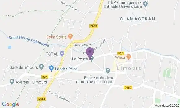 Localisation Limours - 91470