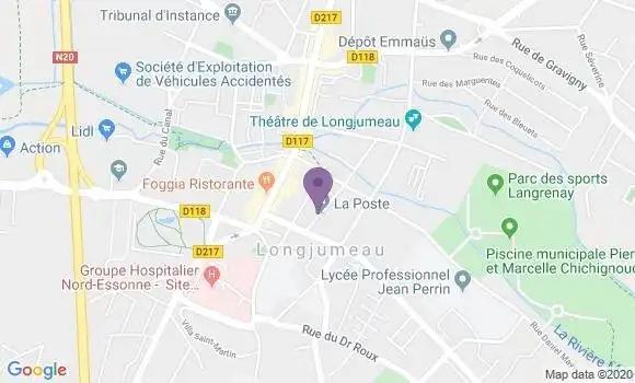 Localisation Longjumeau - 91160