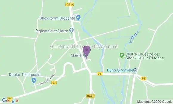 Localisation Maisse Bp - 91720