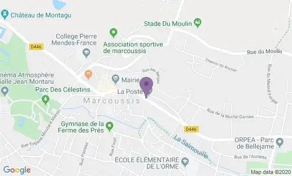 Localisation Marcoussis Bp - 91460