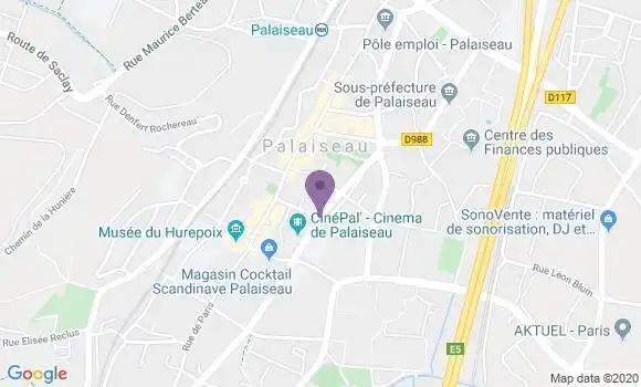 Localisation Palaiseau - 91120