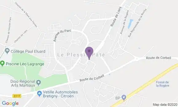 Localisation Le Plessis Pate Ap - 91220
