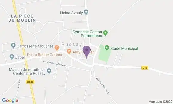 Localisation Pussay Bp - 91740