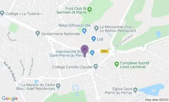 Localisation St Pierre du Perray Bp - 91280