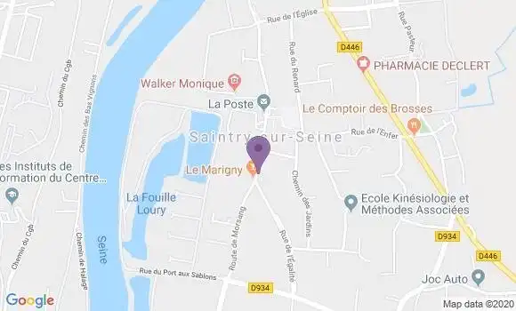 Localisation Saintry Bp - 91250