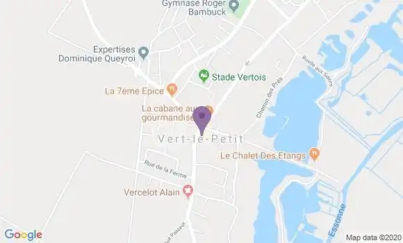 Localisation Vert le Petit Bp - 91710