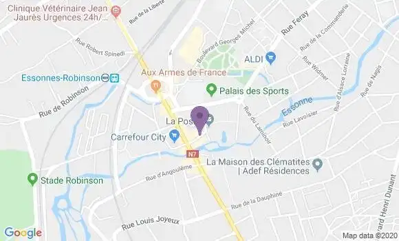 Localisation Corbeil Essonnes Place Leon Casse Bp - 91100