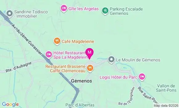 Localisation Gemenos - 13420