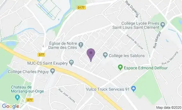 Localisation Viry Chatillon Provence Bp - 91170
