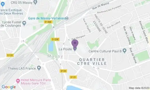 Localisation Massy Jules Ferry - 91300