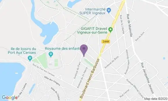 Localisation Draveil les Mousseaux Ap - 91210