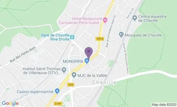Localisation Chaville - 92370