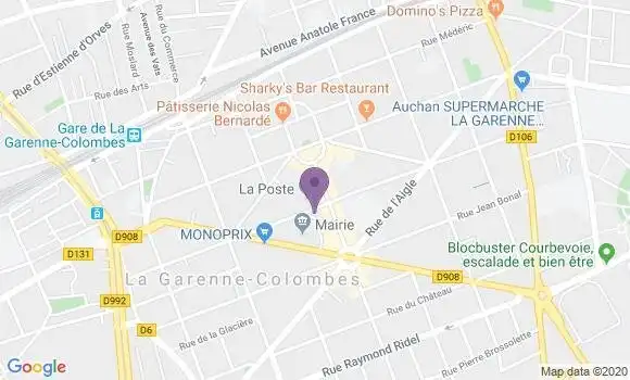 Localisation La Garenne Colombes Principal - 92250