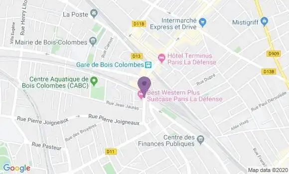 Localisation Asnieres Chanzy - 92600