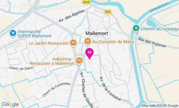 Localisation Mallemort - 13370