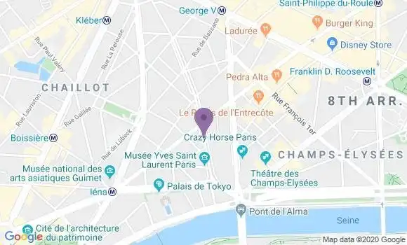 Localisation Courbevoie Marceau - 92400