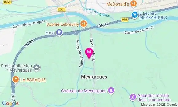 Localisation Meyrargues - 13650