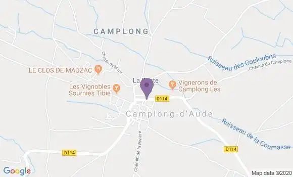 Localisation Tournissan Ap - 11220