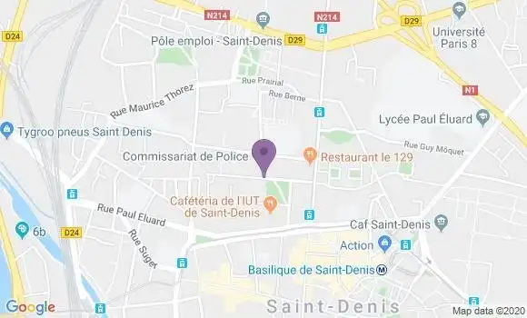 Localisation Saint Denis Principal - 93200