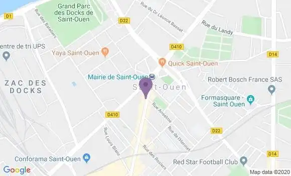 Informations Sur La Poste De Saint Ouen Principal 93400