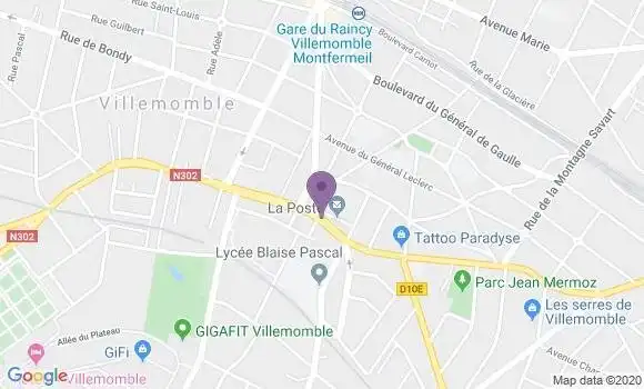 Localisation Villemomble - 93250