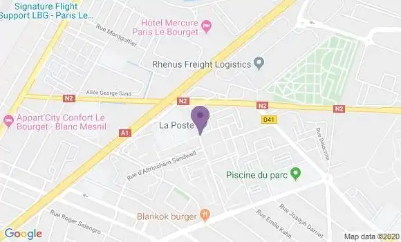 Localisation Le Blanc Mesnil Tilleuls - 93150