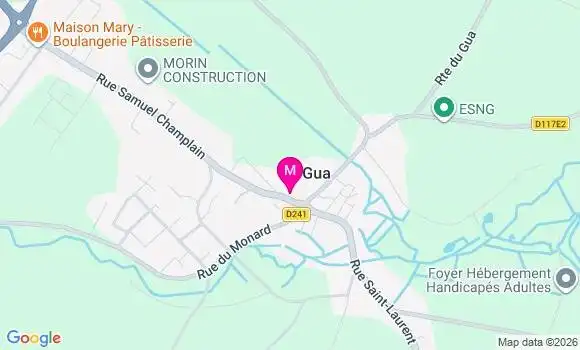 Localisation Le Gua Lpac - 17600