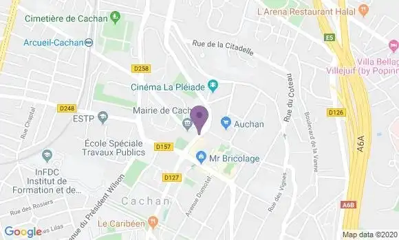 Localisation Cachan Principal - 94230