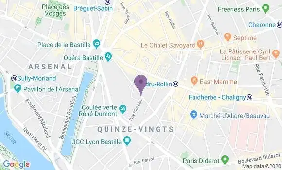 Localisation Charenton le Pont - 94220