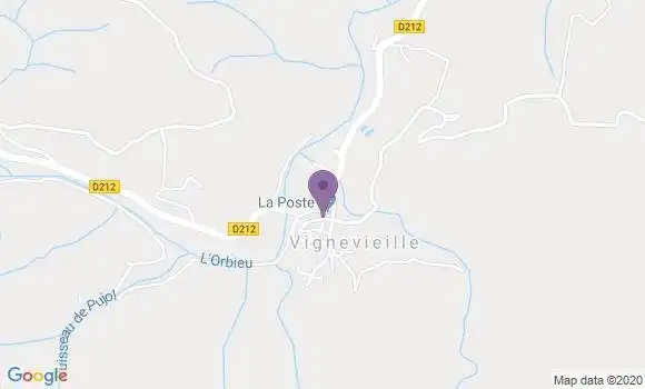 Localisation Vignevieille Ap - 11330
