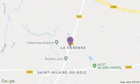 Localisation La Varenne Champignol Bp - 94210