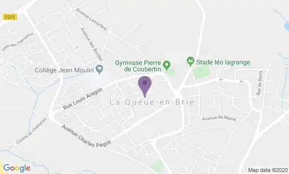 Localisation La Queue En Brie Bp - 94510