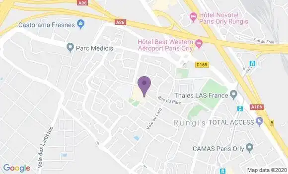 Localisation Rungis Ville Bp - 94150