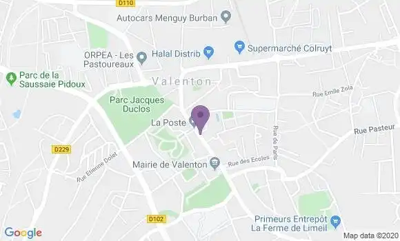 Localisation Valenton - 94460