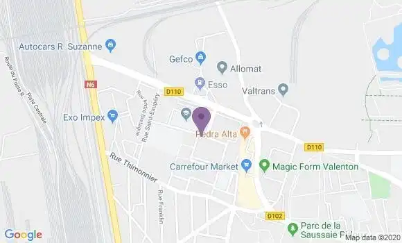Localisation Villeneuve St Georges Graviers Bp - 94190