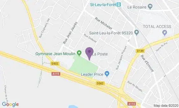Localisation Saint Leu les Diablots Bp - 95320