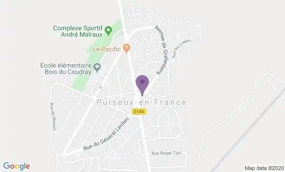 Localisation Puiseux En France Ap - 95380