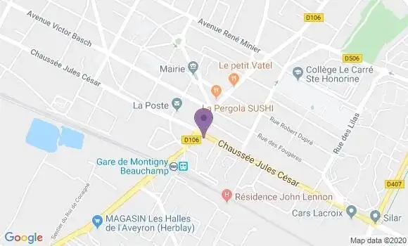 Localisation Beauchamp - 95250