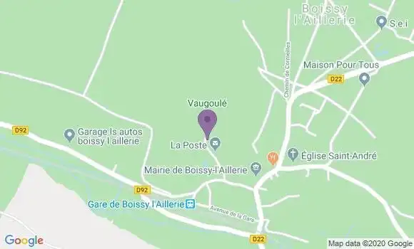 Localisation Boissy l