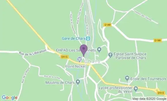 Localisation Chars Bp - 95750