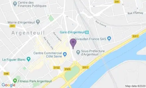 Localisation Cormeilles En Parisis - 95240