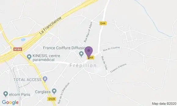Localisation Frepillon Ga Bp - 95740