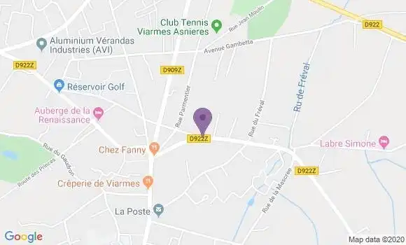 Localisation Luzarches - 95270