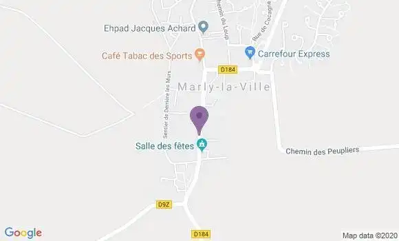 Localisation Marly la Ville Bp - 95670