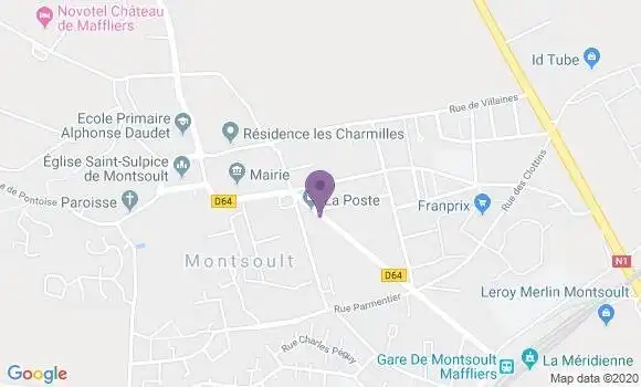 Localisation Montsoult Bp - 95560